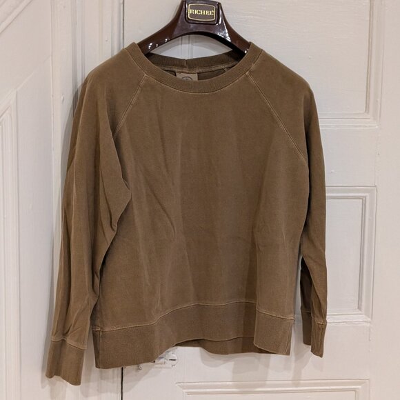 Mill Valley Cotton Brown Vintage Brown Sweatshirt Long Sleeves Size M - Picture 1 of 8